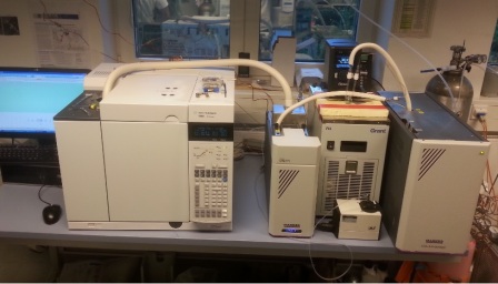 CVAO / Dual Channel Gas Chromatograph with Flame Ionisation Detector