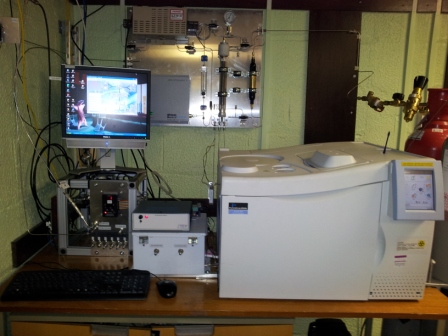 ECD on Clarus 500 Greenhouse Gas Chromatograph - SF6 Monitor